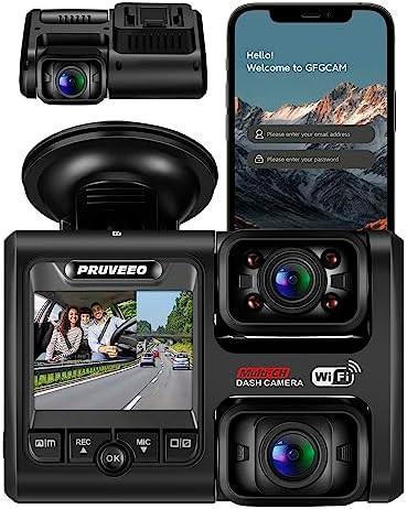 Dual channel front and inside dash camera