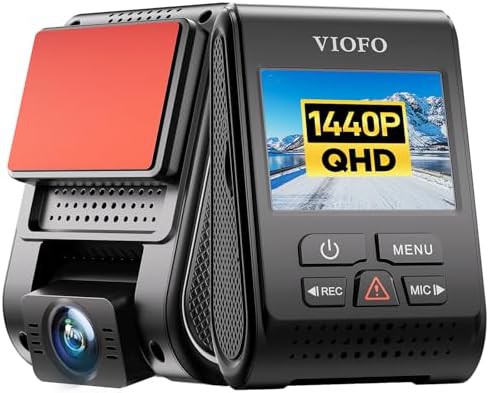Front recording dash camera with built-in GPS