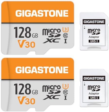 Two pack 128GB micro SD cards