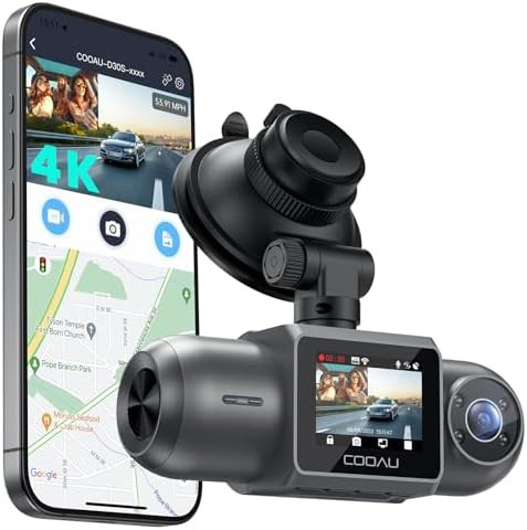 Infrared night vision dual car camera