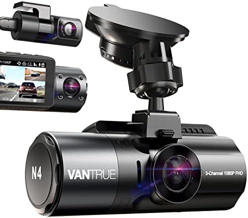 Three way 4k dash camera system