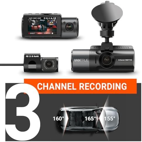 Three way 4k dash camera system — photo 5