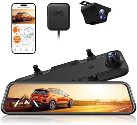 Twelve inch mirror cam with voice control