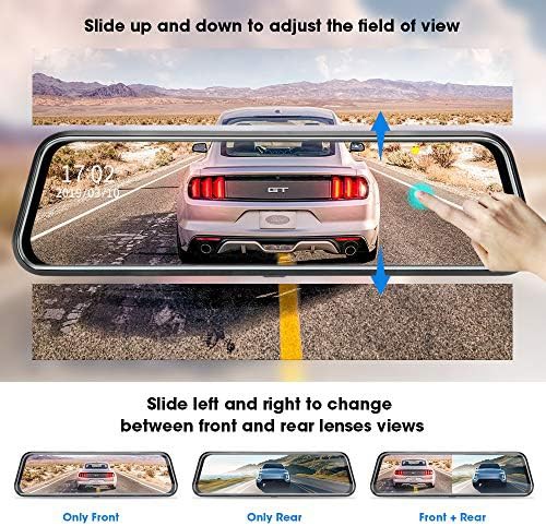 Standard ten inch dual channel mirror camera — photo 5
