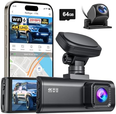 Dual channel camera with parking monitor