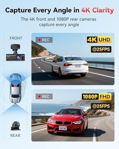 Dual channel camera with parking monitor — photo 3