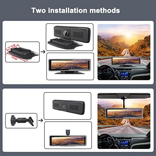 Twelve inch panoramic mirror dash camera — photo 2