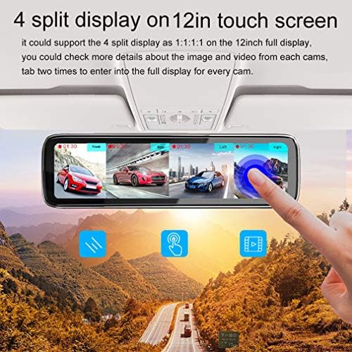 Twelve inch panoramic mirror dash camera — photo 3
