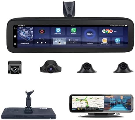 Twelve inch panoramic mirror dash camera — photo 5