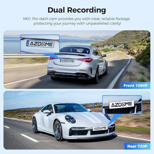 Dual dash cam with three inch screen — photo 4