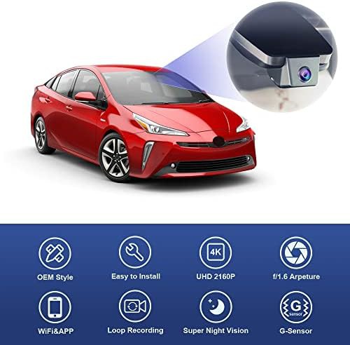 Toyota Prius Gen4 4K dash cam — photo 4