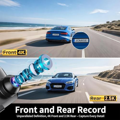Gray mirror dash cam with detached camera — photo 3