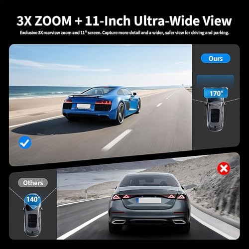 Gray mirror dash cam with detached camera — photo 4