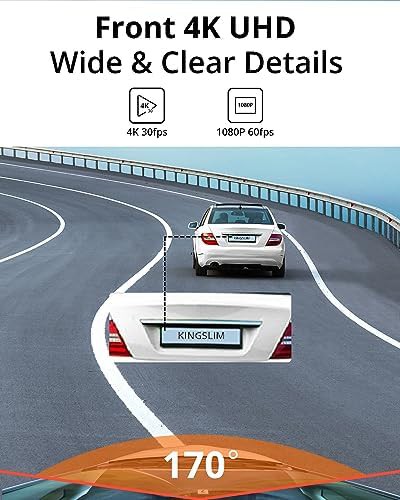 Front only 4K dash camera with GPS — photo 3