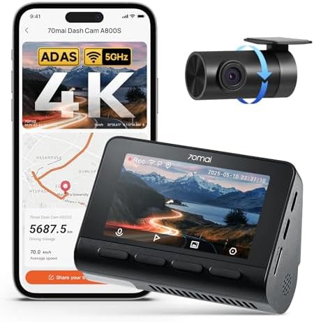 Dual channel 4K camera with WiFi