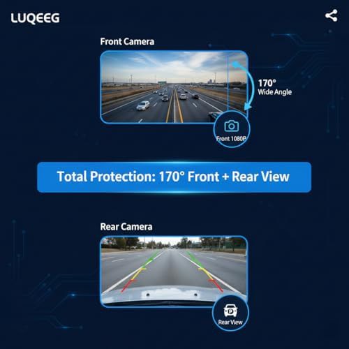 Rearview mirror camera with parking assistance — photo 3