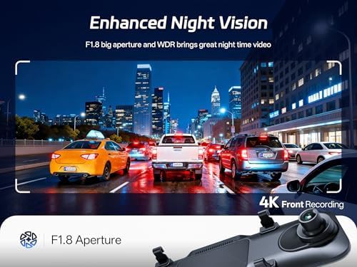 12 Inch Mirror Dash Cam with ADAS — photo 5