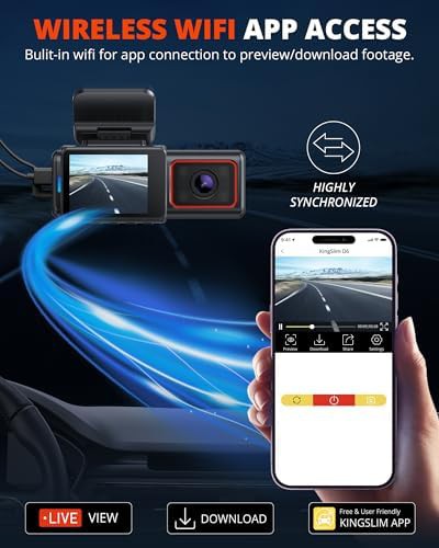 Black 4K front and inside dual cam — photo 3
