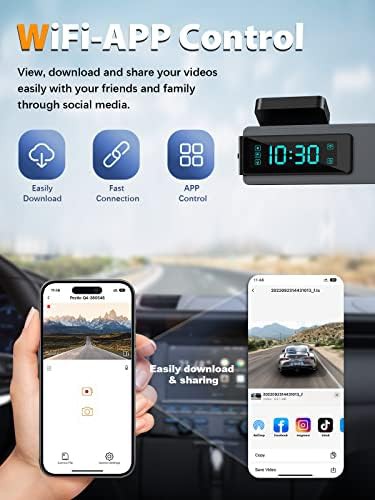 Front and rear camera with parking monitor — photo 4