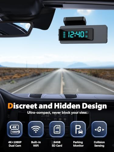 Front and rear camera with parking monitor — photo 5