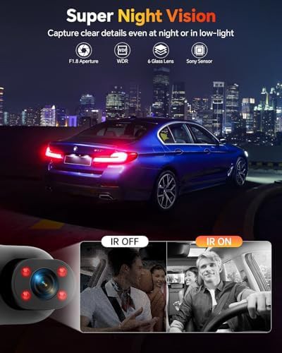 Triple lens 1080p full HD car recorder — photo 4