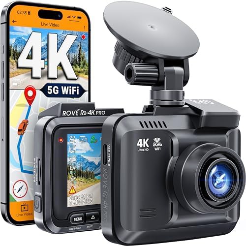 Pro front dash cam with 5G WiFi
