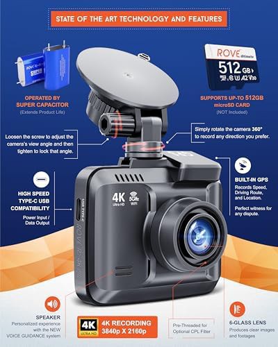 Pro front dash cam with 5G WiFi — photo 3