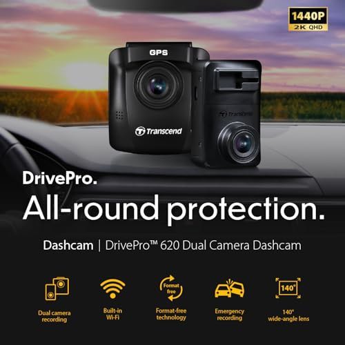 Dual camera dashcam with night vision — photo 3
