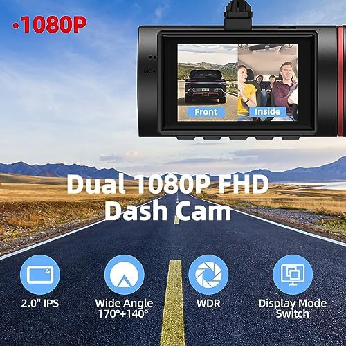Dual channel dash cam with 64GB card — photo 3