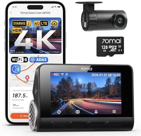 Dual 4K camera with remote access