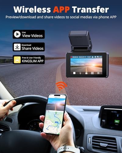 Touchscreen 4K dual camera with 32GB card — photo 3