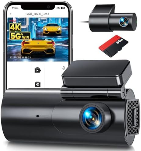 Dual 4k camera with 5ghz wifi