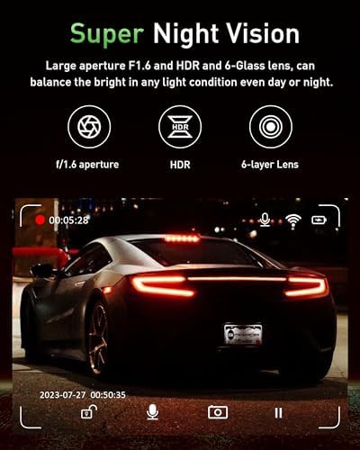 Dual channel 4K dash cam with WiFi — photo 5