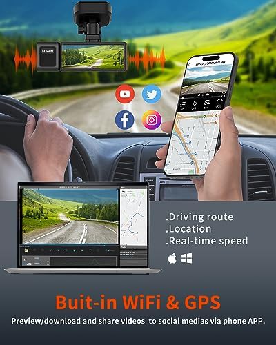 Dual channel 4K dash cam with GPS — photo 3