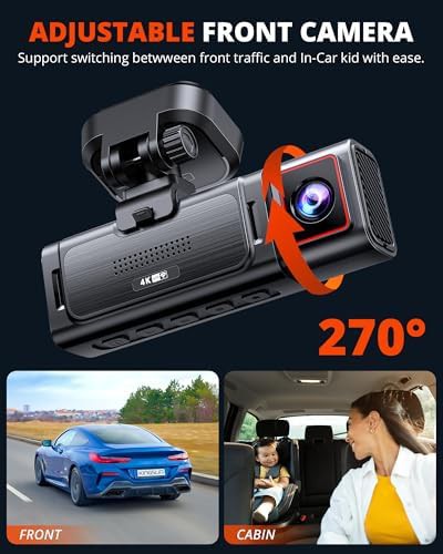 Dual channel 4K dash cam with GPS — photo 4