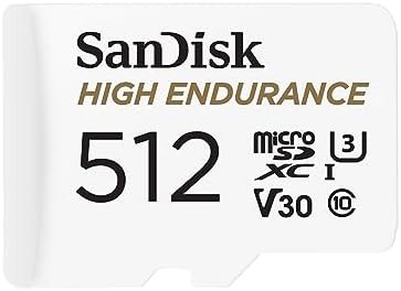 High endurance 512GB microSD card