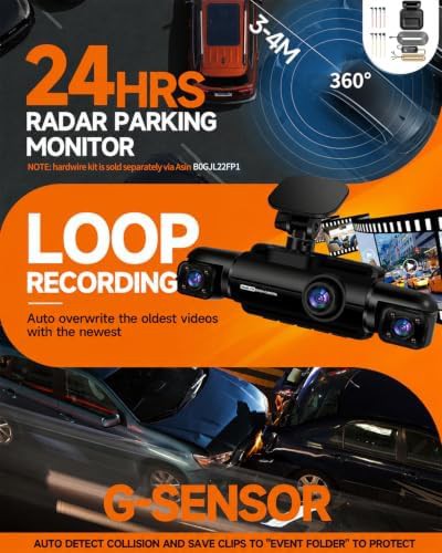 Four channel 360 degree 4K dash camera — photo 4