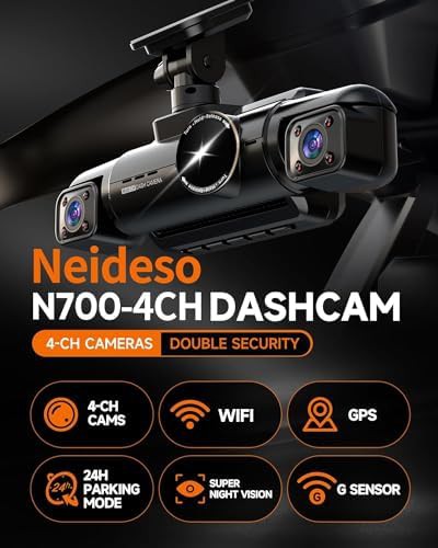 Four channel 5GHz WiFi 3K dash cam — photo 3