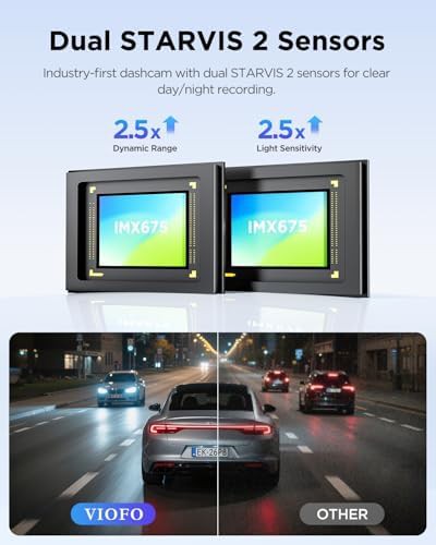Dual channel dash camera with front and rear HDR — photo 3