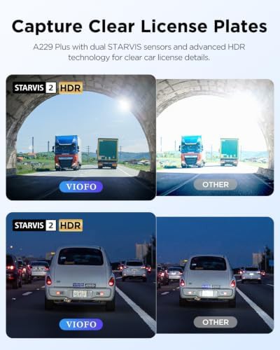 Dual channel dash camera with front and rear HDR — photo 4