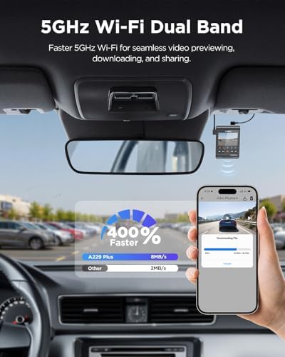 Dual channel dash camera with front and rear HDR — photo 5
