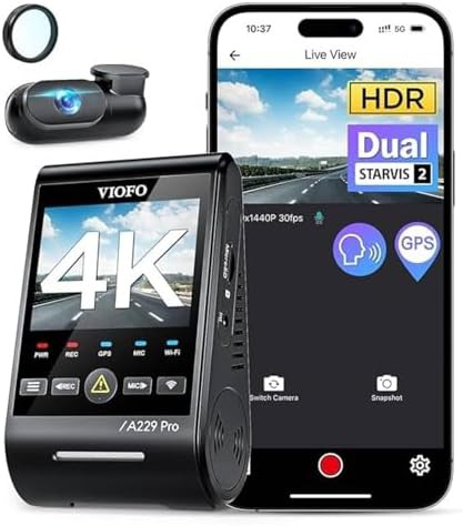 Four K dual channel camera with HDR sensors