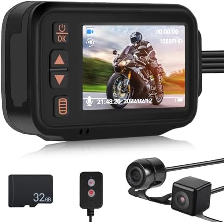 Dual dash cam for motorsports and utv