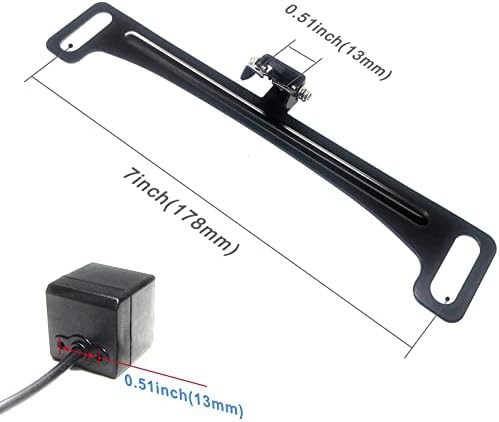 No-drill metal license plate bracket — photo 3