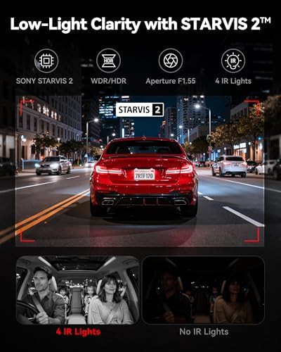 Three channel 4K dash cam with Starvis sensor — photo 3