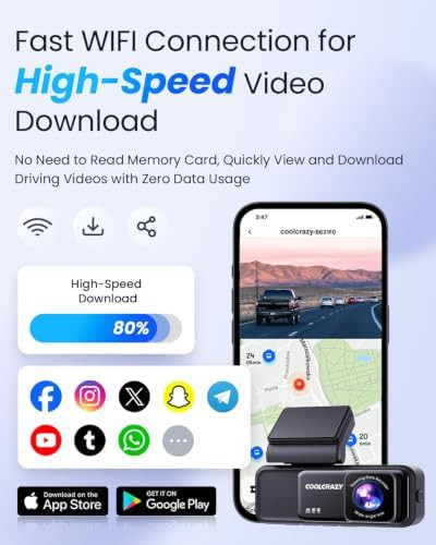 Front 4K dash cam with IPS screen — photo 4