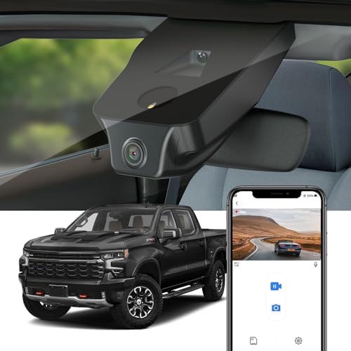 Chevy Silverado 4K integrated dash cam