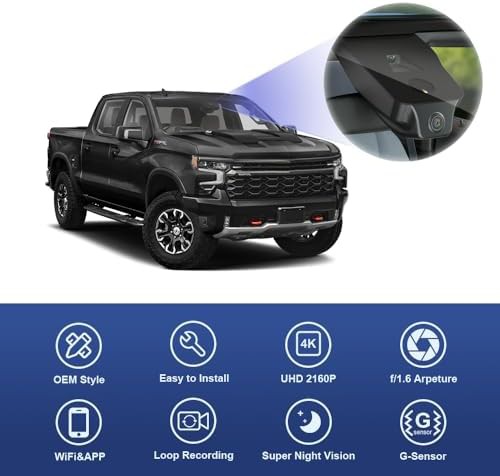Chevy Silverado 4K integrated dash cam — photo 4