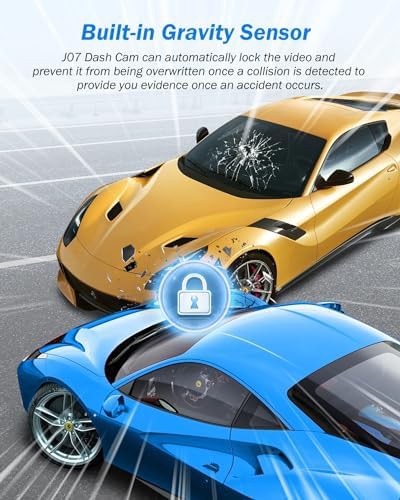 Blue triple channel car camera system — photo 4