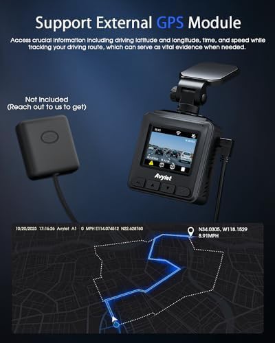 Compact 2K dash cam with GPS — photo 4
